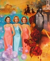 Kathy Seaboyer - Abstract Painting kathy,seaboyer,canadian,novascotia,painter,lunenburg,kasber,pictorial,historical,modern,contemporary,, - Abstract Painting