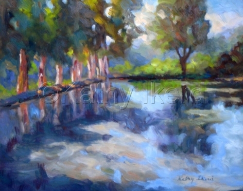 Painting-Landscape-Morning Reflection