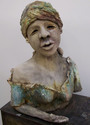pit fired, glaze, ceramic, sculpture, clay, figurative, antiques, kat, kat mciver, katherine, katherine mciver, spiritual, feminine, woman -  Ceramics