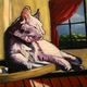 Painting-Soakin in the Rays