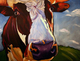 Painting-Coufos Cow
