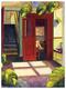 Painting--Watercolor-FigurativeRed Phone Booth