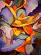 Painting--Watercolor-AbstractAll Cracked Up! IX