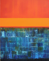 Painting--Oil-AbstractDivisionWall