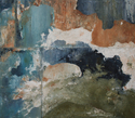 Painting--Oil-AbstractSinderWall