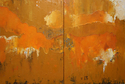 Painting--Oil-AbstractUntitled Diptych