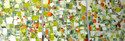 Painting--Acrylic-AbstractSuburbia 1, 2, 3 (triptich)