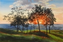 Sunset Through Cottage Trees, Michigan Sunset%20Through%20Cottage%20Trees%2C%20Michigan (thumbnail)
