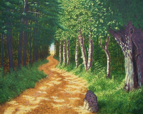Painting-Symbolism-The Road to You
