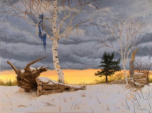 Painting-Symbolism-Hope Falls