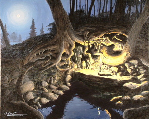 Painting-Symbolism-Her Diary