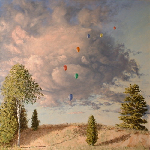 Painting-Symbolism-Dreams Arising