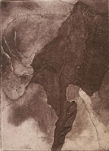 Print Making-Abstract-River Delta