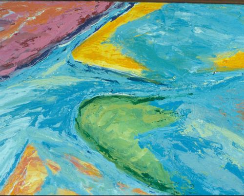 Painting-Abstract-primordial sea