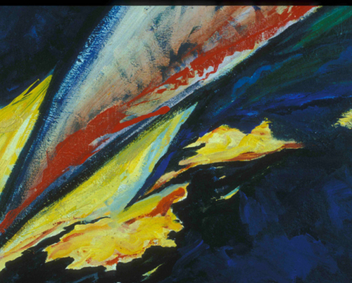 Painting-Abstract-On the Knife Edge