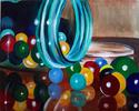 Painting--Acrylic-Still LifeLosing My Marbles