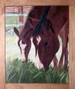 Painting--Acrylic-AnimalsMother and Foal