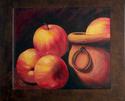 Painting--Acrylic-Still LifeApples and Bowl