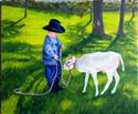 Painting--Acrylic-FigurativeA Real Cowboy