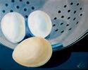 Painting-Eggs and Collander