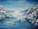 Painting--Oil-SeascapeRocky Seascape