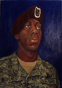 Painting--AcrylicPortrait Soldier