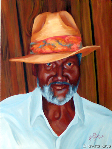 Painting-Portrait-In Memory