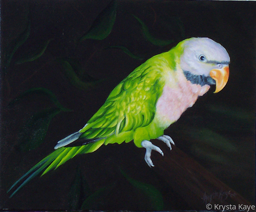 Painting-In Memory of Chomper