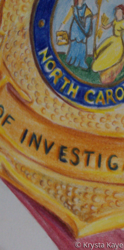 Drawing-Close up view of drawing