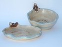 Ceramics--Stoneware-FunctionalMonkey Plate and Bowl