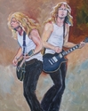 Painting--Acrylic-ImpressionismRock Star