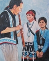 Painting--Acrylic-SouthwesternWedding Song