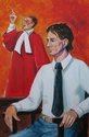 Illustration-Meursault and the Prosecuter