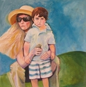 Painting--Acrylic-SpiritualSon of Man