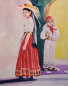 Painting--Watercolor-GenreBreak Time