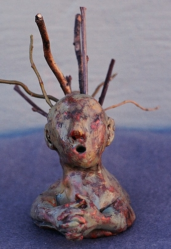 Sculpture-Too Many Thoughts