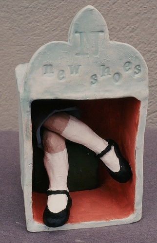 Sculpture-New Shoes 
