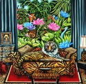 k. Madison Moore - Welcome to My Jungle, Oil painting, tiger, by k Madison Moore