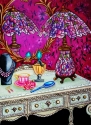 My Tiffany's, Still Life , Oil Painting by k Madison Moore