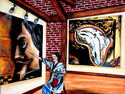 Dali in The Studio