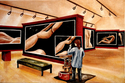 Self Portrait - Madison Painting Drama Works II Exhibit