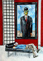 Son of Man - Inspired by Margaritte