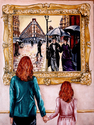 Paris on a Rainy Day Exhibit - Inspired by Calebotte