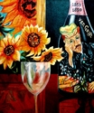 van Gogh Wine Label