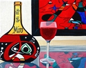 Miro Wine Master Oil Painnting 