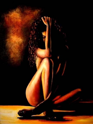Painting-Oil-My Secret Heart