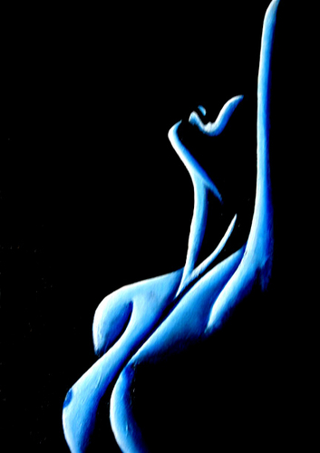 Painting-Oil-In the Blue