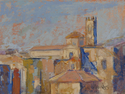 Painting--Pastels-AbstractAngel Steeple