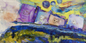 Painting--Pastels-AbstractRiver of Renewal