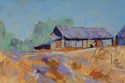 Painting--Pastels-AbstractSettled